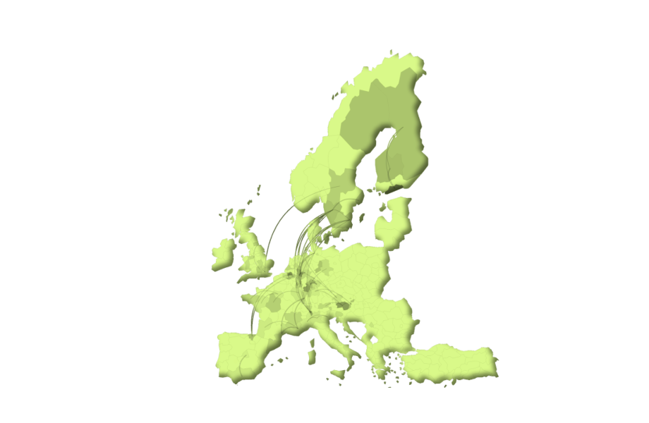 Interaktive Europakarte